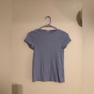 Cotton On Light Blue Short Sleeve Tee